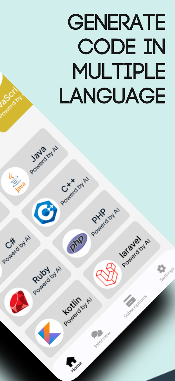 Programming: AI Code Generator screenshot 1