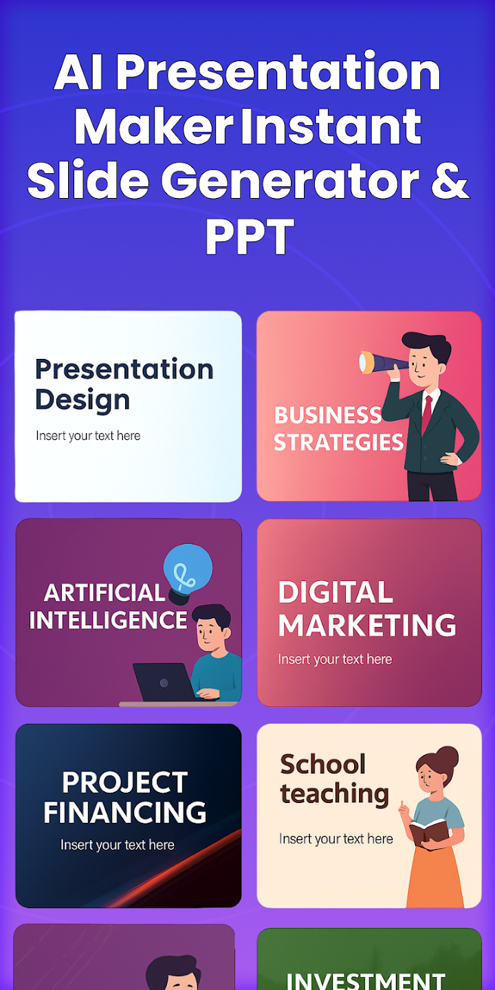 Slides: AI Presentation Maker screenshot 1