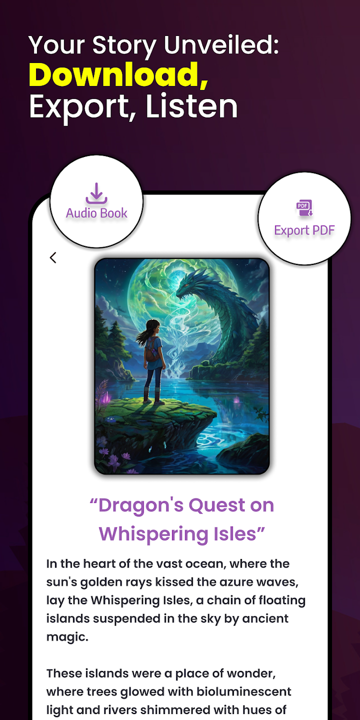 AI Story Generator – Novel Maker screenshot 2