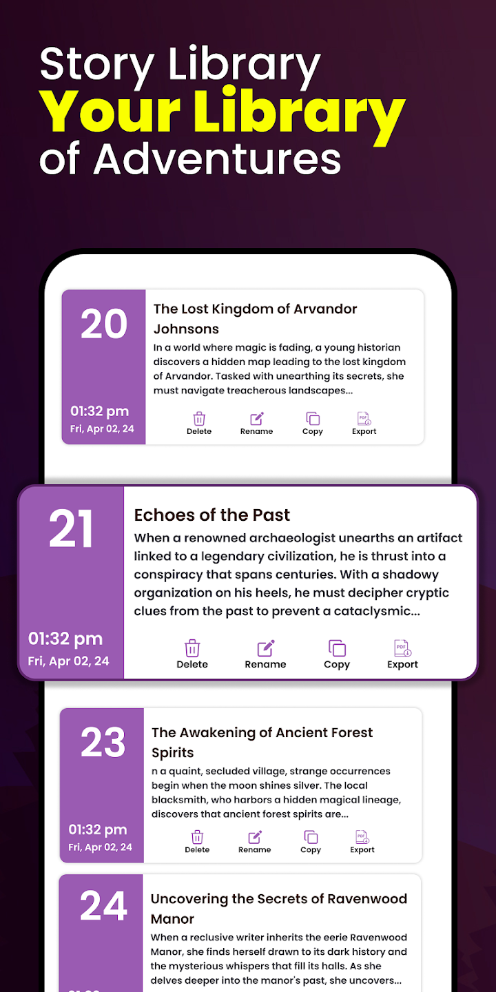 AI Story Generator – Novel Maker screenshot 4